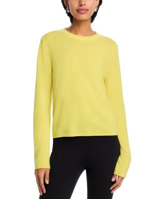 AQUA - Rolled Edge Cashmere Sweater - Exclusive