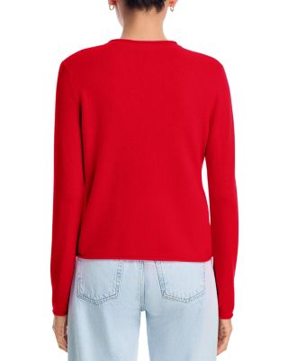 100% Cashmere Rolled Edge Sweater - Exclusive