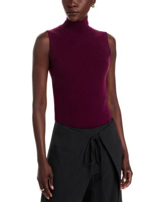 Sleeveless 100% Cashmere Sweater - Exclusive