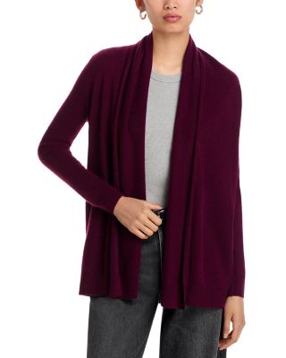100% Cashmere Open-Front Cardigan - Exclusive