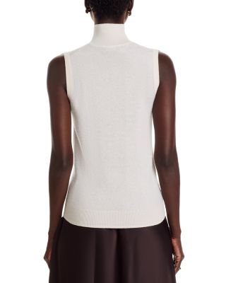 Sleeveless 100% Cashmere Sweater - Exclusive