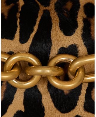 Sync Medium Leopard Print Leather Bag