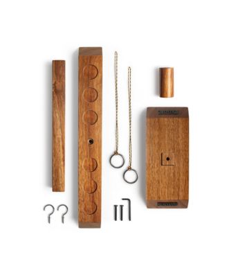 Acacia Globetrotter Tabletop Hook & Ring Game Square Post