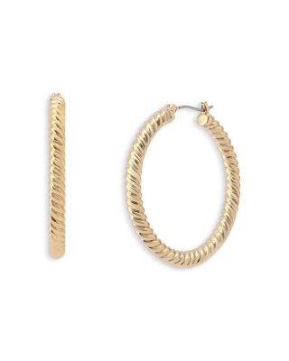 ALLSAINTS - Rope Chain Hoop Earrings