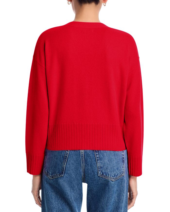 V Neck Cashmere Cardigan