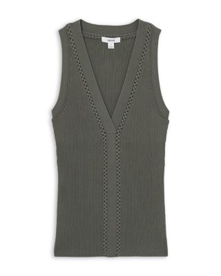 Lanette Craft Stitch Vest Top