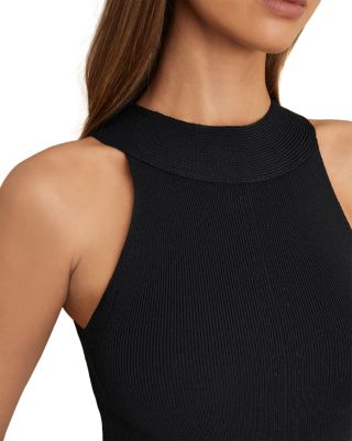 Lacey High Neck Vest Top