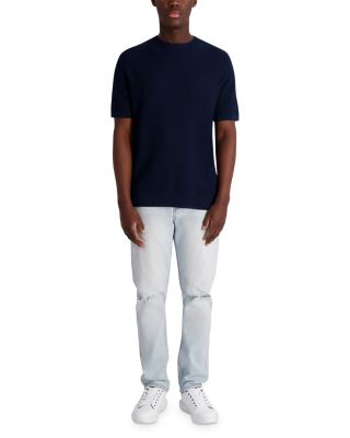 Waffle Knit Textured Tee