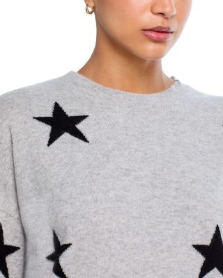 100% Cashmere Star Crewneck Sweater - Exclusive