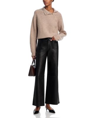 100% Cashmere Button Raglan Sleeve Sweater - Exclusive