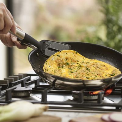 Elevate Silicone Slotted Turner with Integrated Tool Rest