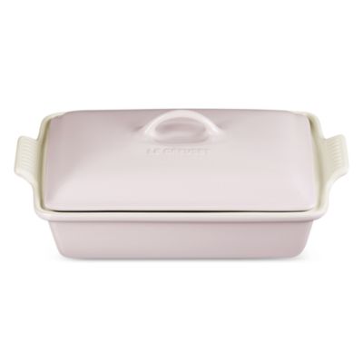 Stoneware 4 Quart Covered Rectangular Casserole