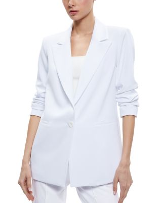 Denny Notch Collar Boyfriend Blazer