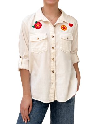 Birds of a Feather Denim Shirt