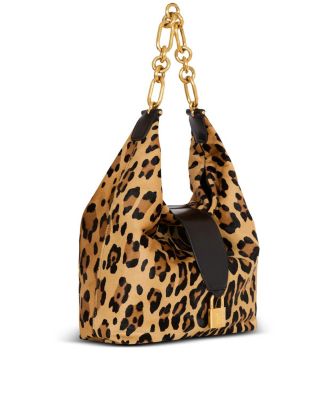  Sync Hobo leopard print leather bag
