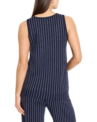 Destination Stripe Knit Tank Top