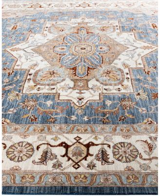 Bloomingdale's Indo Oushak M6147 Area Rug, 9'1" x 12'3"