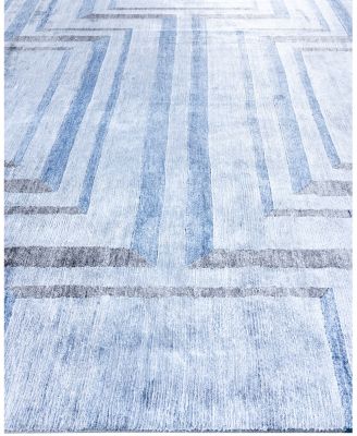 Bloomingdale's Indo Modern M7971 Area Rug, 9'1" x 12'