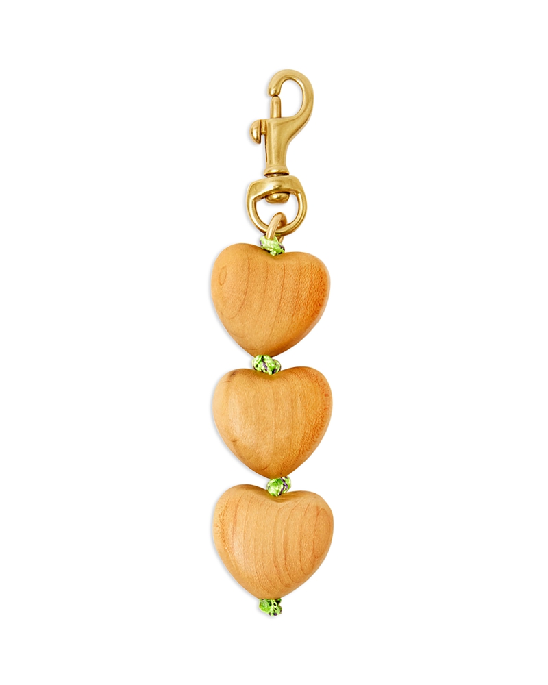 Clare V Heart Key Fob