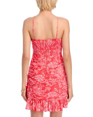 Ruched Halter Dress - Exclusive