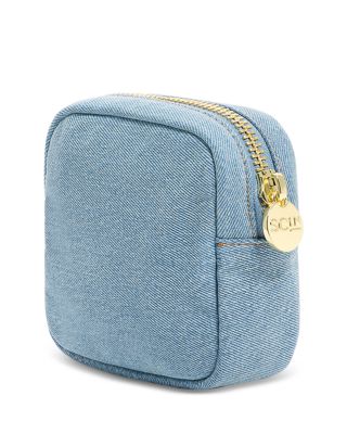 Mini Denim Pouch