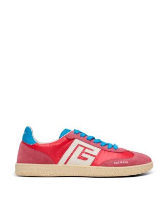  Men's Swan Suede and Nylon Trainers