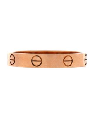 Pre-Owned Cartier - Love Wedding Band Ring 18K Rose Gold