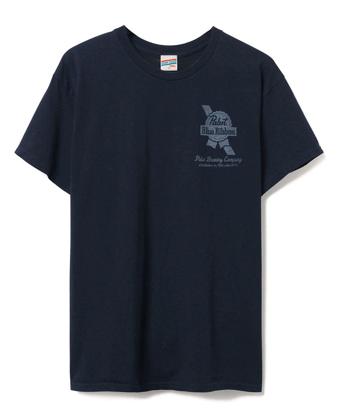 Junk Food Clothing Unisex Pabst Blue Ribbon Original Flea Market Tee