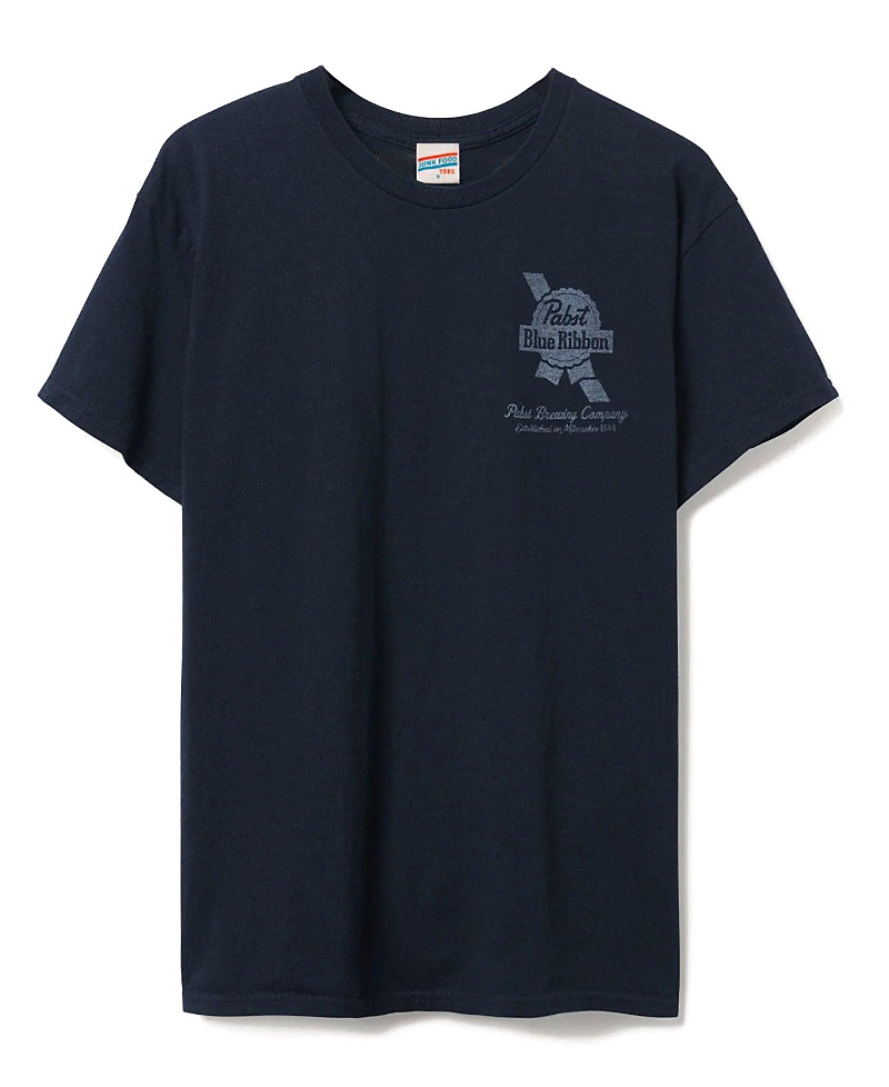 Junk Food Clothing Unisex Pabst Blue Ribbon Original Flea Market Tee