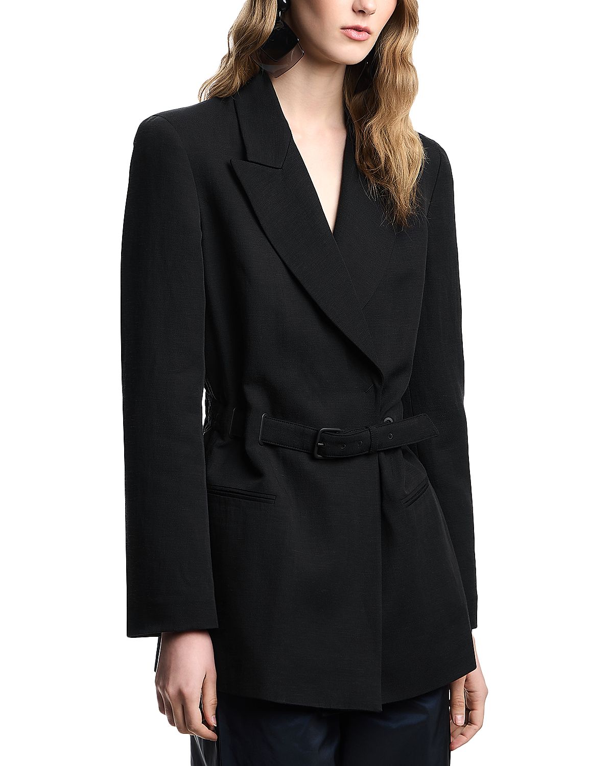 Emporio Armani Belted Blazer