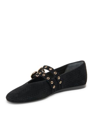 Women&#39;s Baylee Grommet Mary Jane Flats