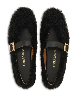 Women's Nero Buckled Flats