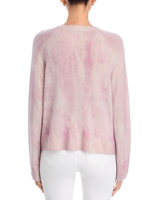 Printed Raglan Cashmere Sweater