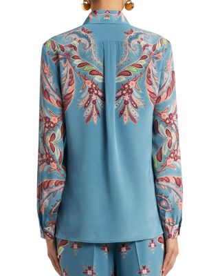 Printed Silk Shirt