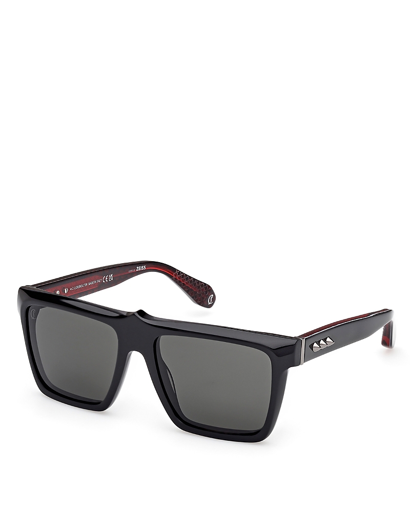 Christian Louboutin Square Sunglasses, 56mm
