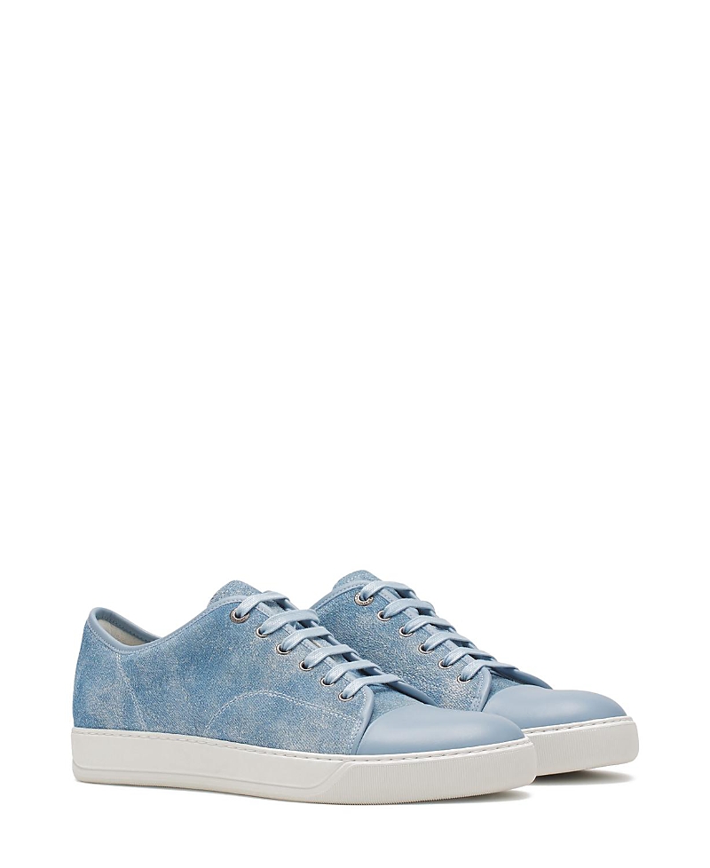 Lanvin Men's Dbb1 Sneakers in Faded Denim