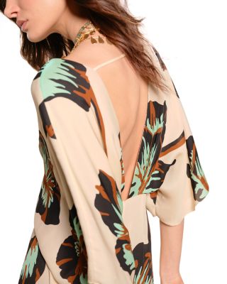 Tesoro Escondido Silk Maxi Dress
