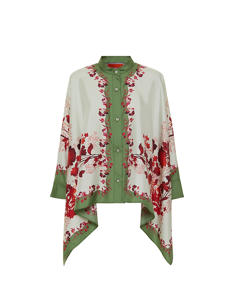La Doublej La Double J Foulard Shirt Placée In Multi