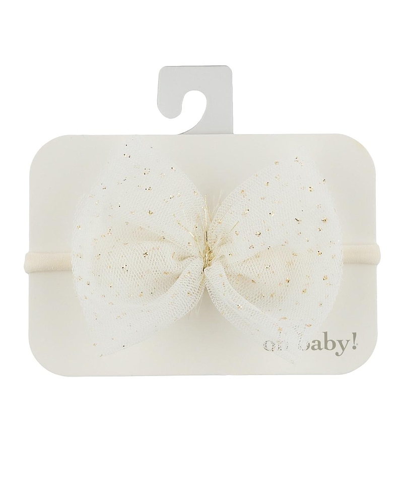 OH BABY OH BABY! GIRLS' GLINDA BOW HEADBAND - BABY