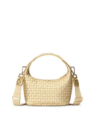 Mini Woven Hobo Bag