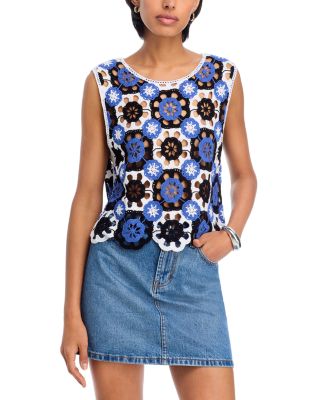 AQUA - Crochet Tank - Exclusive