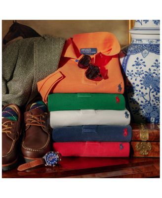 Classic Fit Mesh Polo Shirt