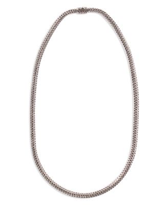 Sterling Silver Icon Necklace, 5mm