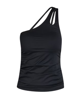 One Shoulder Tankini Top