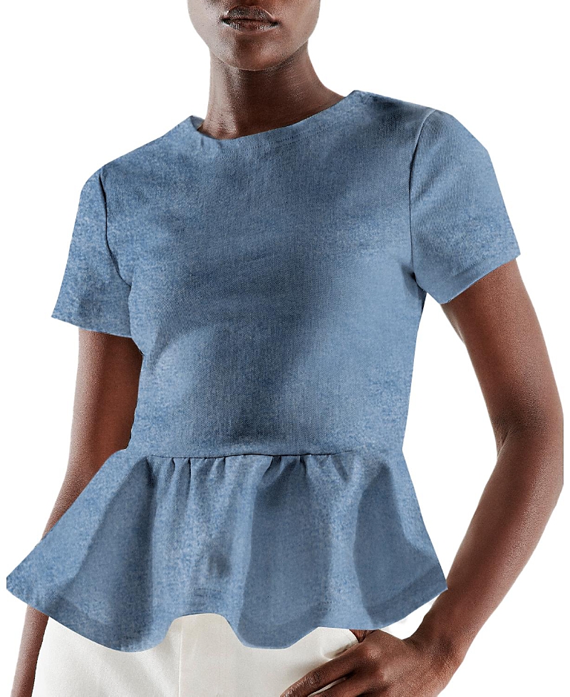AS BY DF AS BY DF DOMINGA DENIM TOP