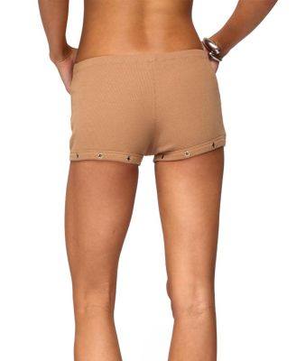 Hasel Grommet Ribbed Shorts