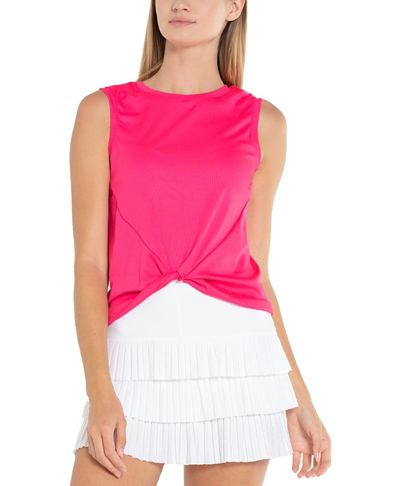 Shop Lucky In Love Twist Front Tank