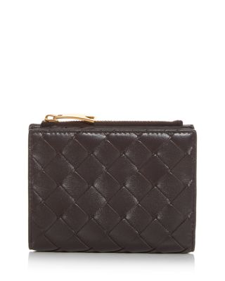 Intrecciato Leather Bifold Wallet