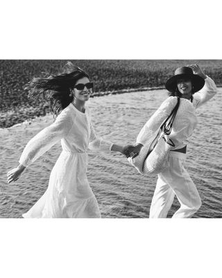 Linen Barrel Leg Trousers