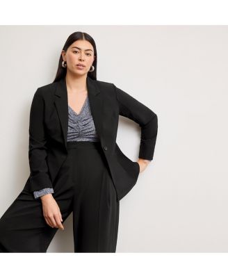 Amina Ruched Top - Printed Jersey